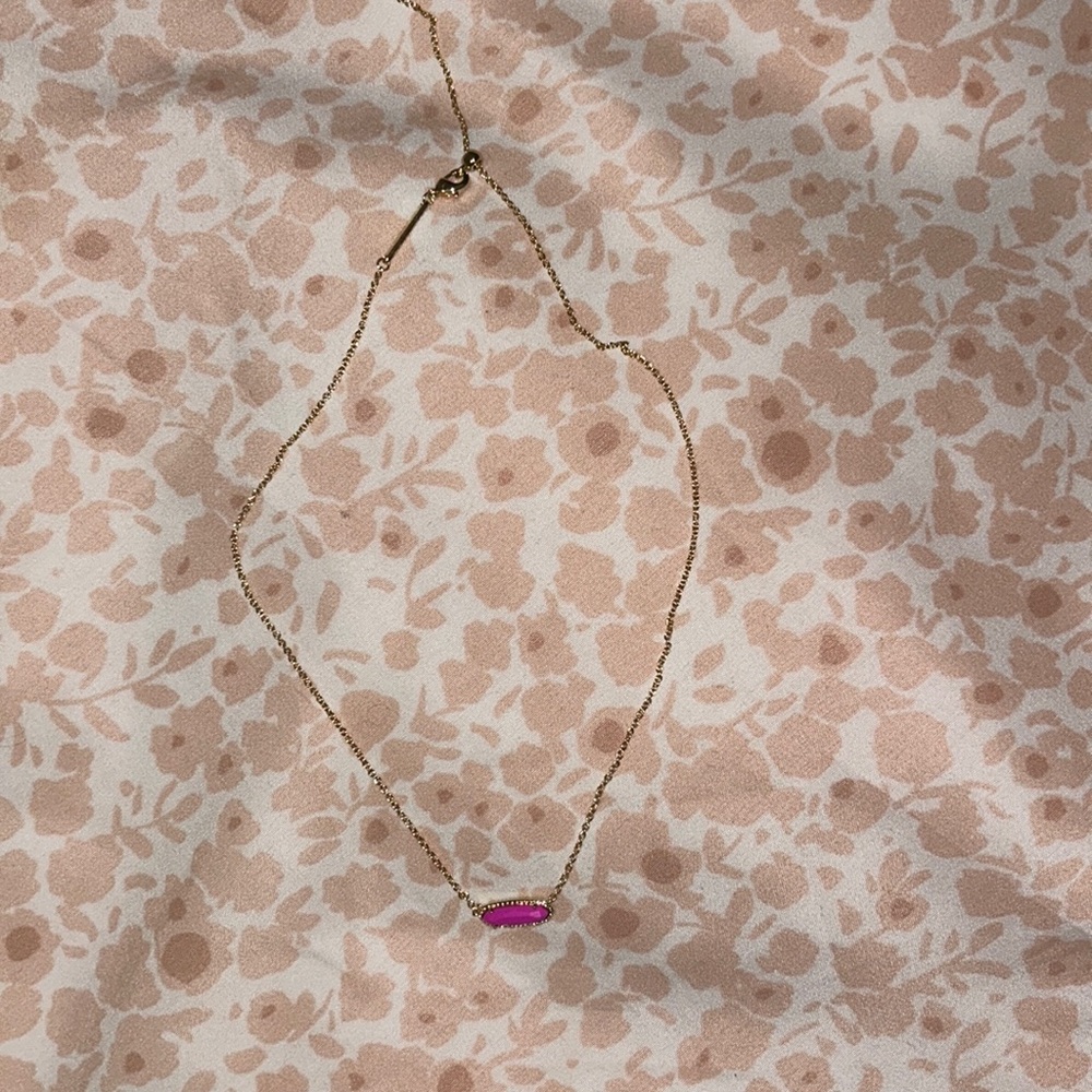 Kendra Scott Hot pink Necklace